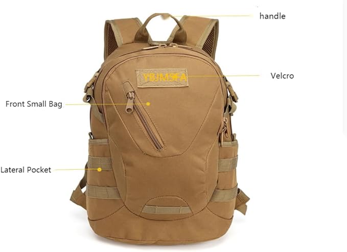 20L Tactical Multifunctional Backpack Camping Hunting Mountaineeringand Outdoor Travel Tactical MOLLEBackpacks