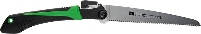 Hooyman MegaBite Handsaw and Hunter’s Combo Bone Saw with Heavy Duty Construction High Carbon Steel Blade Impulse Hardened Teeth and Ergonomic Over-Molded Handle for Camping Hunting and Outdoors