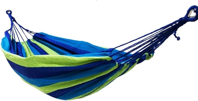 Portable Hammock Portable Hammock Swing Bed Long and Wide Double Hammocks with Carrying Bag for Beach Garden Backyard for Backpacking Beach (Color : White Transparent Brown)