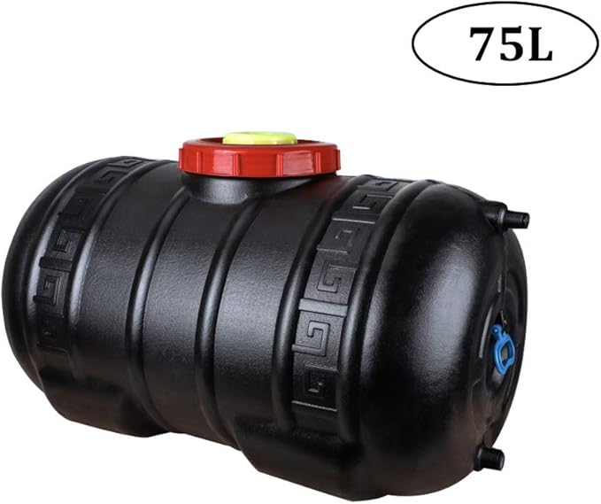 Outdoor Camping Tank Plastic Storage Water Container Summer Home Bath Shower Bucket Emergency Storage Water Tank with Shower Head and Hose Travel Camping Solar Heating Hot Water Bucket