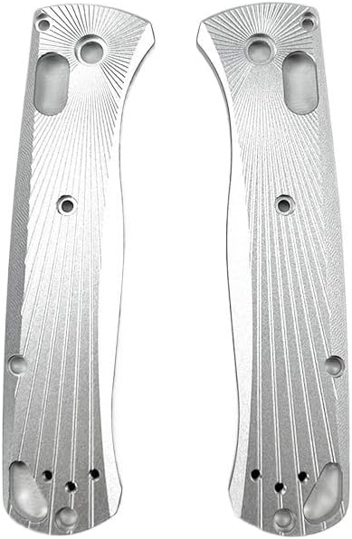1 Pair Non-Slip Scales Fits for Bugout 535 CNC Aluminum Alloy Handle Replacement