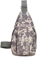 Sunnystacticalgear Outdoor Sports Hiking Sling Bag Shoulder Pack Camouflage Tactical Chest Bag - ACU
