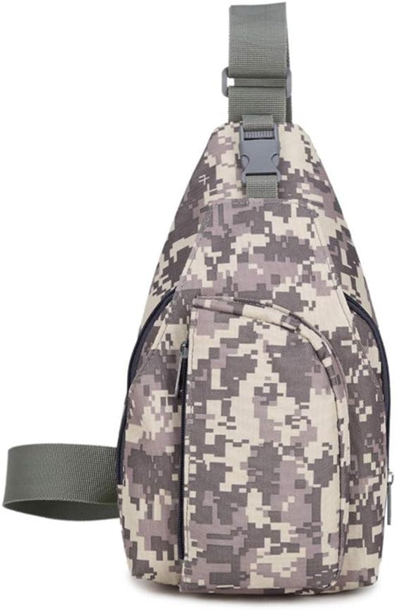 Sunnystacticalgear Outdoor Sports Hiking Sling Bag Shoulder Pack Camouflage Tactical Chest Bag - ACU