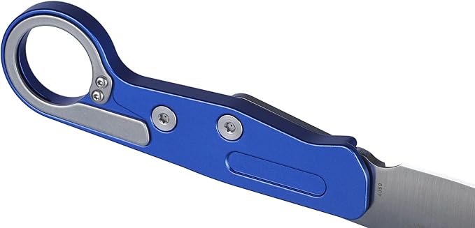 CRKT Provoke EDC Folding Knife with Kinematic: Morphing Karambit D2 Plain Edge Blade Aluminum Handle Pocket Clip 4050