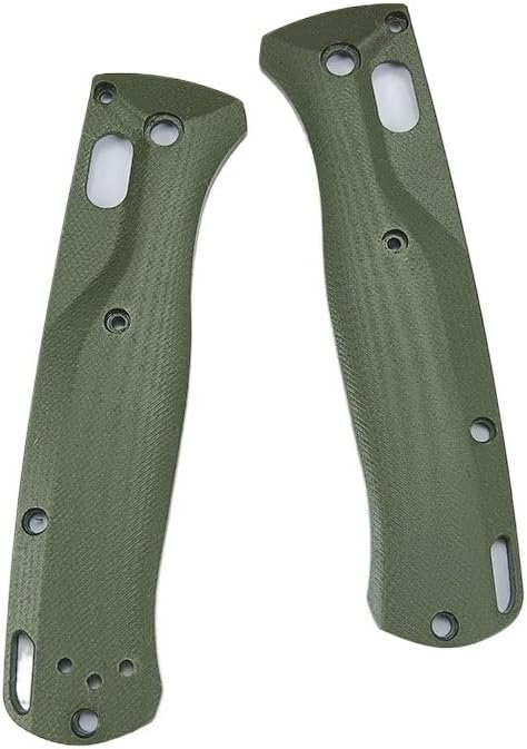 1 Pair G10 Scales is Suitable for Bugout 535 Green Handle Patch Blank DIY Replacement