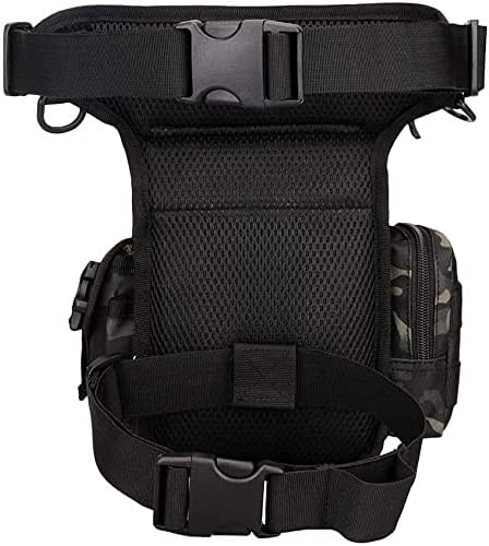 Multi-Purpose Tactical Drop Leg Bag Military Waist Bag Cross-Leg Equipment MOLLE Panel Motorcycle Riding Trekking Tactics Outdoor Waist Thigh Bag