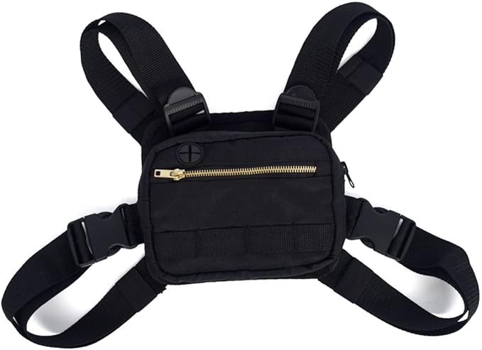 Fashion Chest Pack Vest Bag Front Pouch for Hiking Fanny Packs for Women Outdoor Essentials Compact Phone Accessory Bag