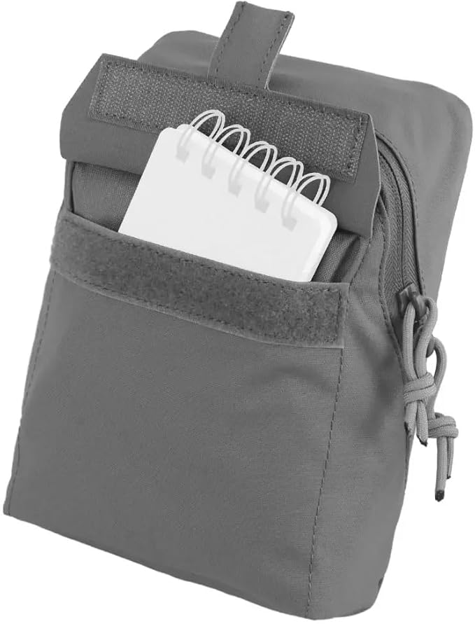 MOLLE GP Tactical Utility Pouch - Multi-Functional Magazine Tool Sundry Storage Abdominal Bag for Airsoft Shooting Vest Belt Hiking Hunting(Wolf Grey)
