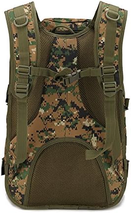 Tactical Backpack Military Molle Hiking 36-55L Tactical Bag Outdoor Camouflage Mountaineering Bag Jungle Camouflage