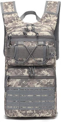 Outdoor Sports Hiking Bag Tactical Assault Combat Camouflage Tactical Molle Water Pack Hydration Pack