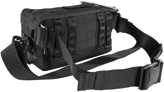 Tasmanian Tiger Small Medic Pack Mk II Tactical Small MOLLE Medical Bag First Aid Storage YKK Zippers Black