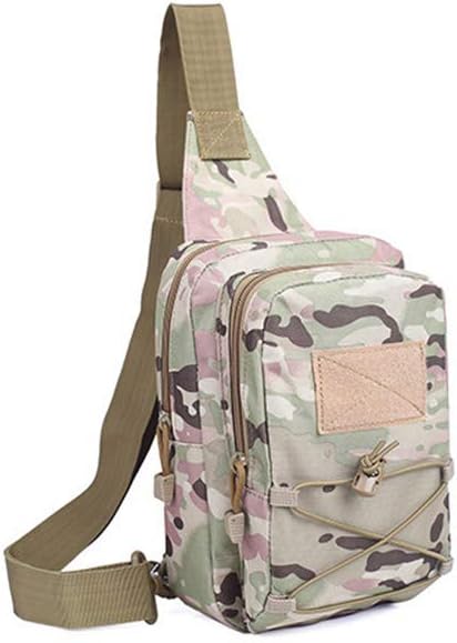 Sunnystacticalgear Outdoor Sports Hiking Sling Bag Shoulder Pack Camouflage Tactical Chest Bag - CP