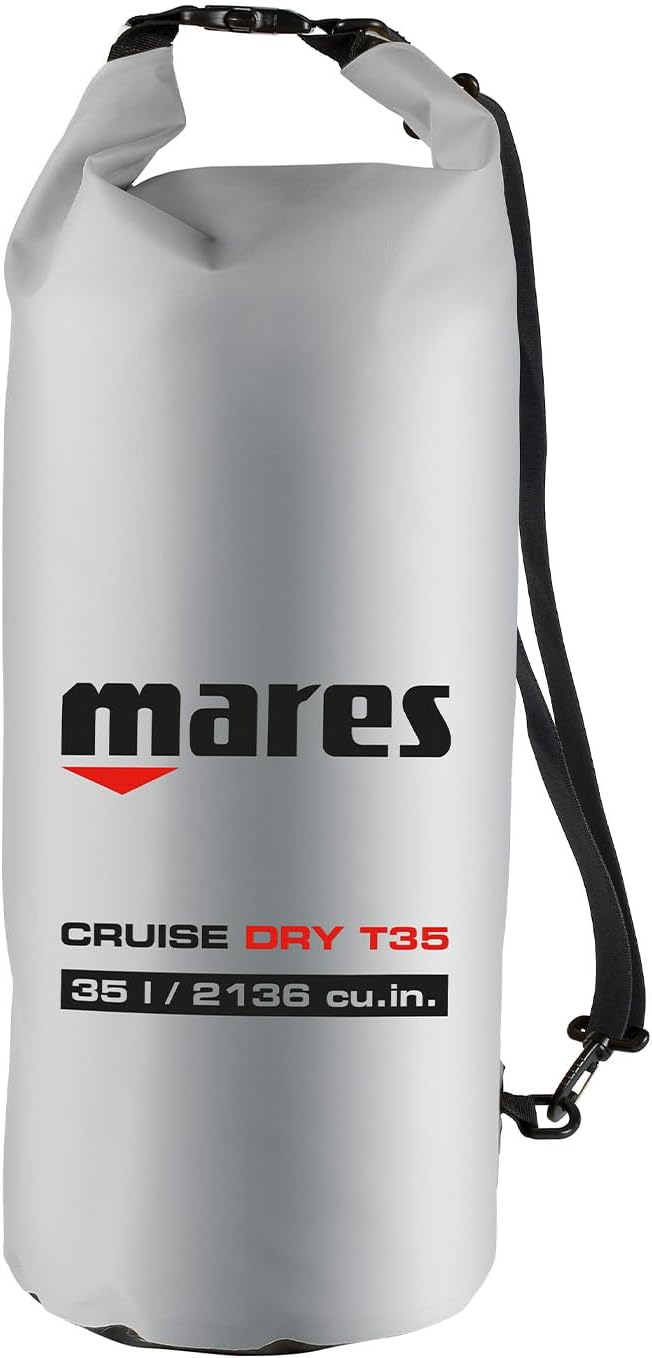 Mares Cruise Dry T Diving Equipment Bag | Tubular Waterproof Sack for Water Sports &amp Outdoor Activities
