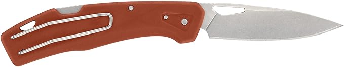Gerber Gear LST - EDC Pocket Knife - Survival Tactical Tool for Travel Camping &amp Outdoor Adventure - Lightweight &amp Compact Folding Knife - Stainless Steel Blade - Orange