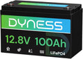 12V 100Ah LiFePO4 Lithium Battery BCI Group 31 with Low-Temp Protection A+ Grade Cell Built-in 100A BMS 12.8 Volt Lithium Battery Perfect for RV Solar System Off-Grid Home Energy Storage