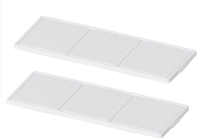 50 Gallon Storage Bin Lid (2-Pack) - Accessory/Replacement Part Bin Not Included White