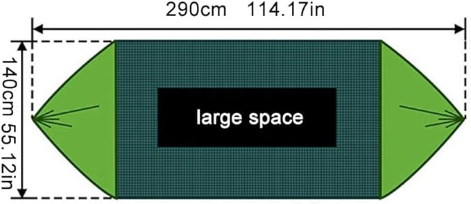 Wild Campingportable Hammock Standmade of Nylon Quick Opening 2-in-1 Automatic Mosquito Hammock User-friendly Storage Bag Design Suitable for Camping Beach and Other Scenes(Blue)