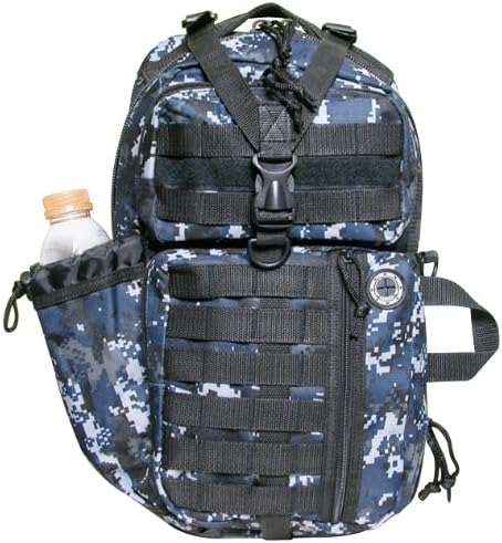 18 1200cu. in. Tactical Sling Shoulder Hiking Backpack TL318 DMBK Digital Camouflage