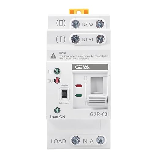 Mini ATS Automatic Transfer Switch Dual Power Switch Uninterrupted Power Din Rail Type(2Pole 40A AC220V)