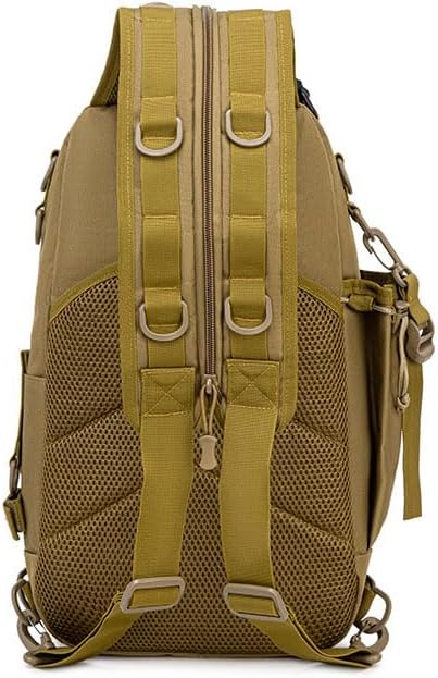 Outdoor Sports Pack Hiking Bag Rucksack Knapsack Combat Camouflage Tactical Backpack- Black CP