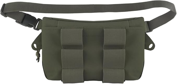 Tactical Drop Pouch Fanny PackUtility EDC Large Multi-Purpose Waist Bags for Tactial Vest Chest Rig