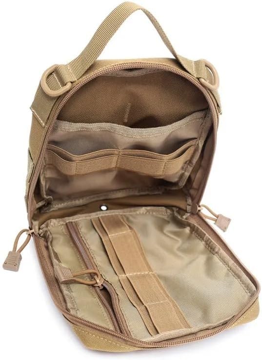 Tactical Backpack Tool Bag Utility Accessories Storage Handbag Outdoor Camping Hunting Survival Kit Medical PouchBlack