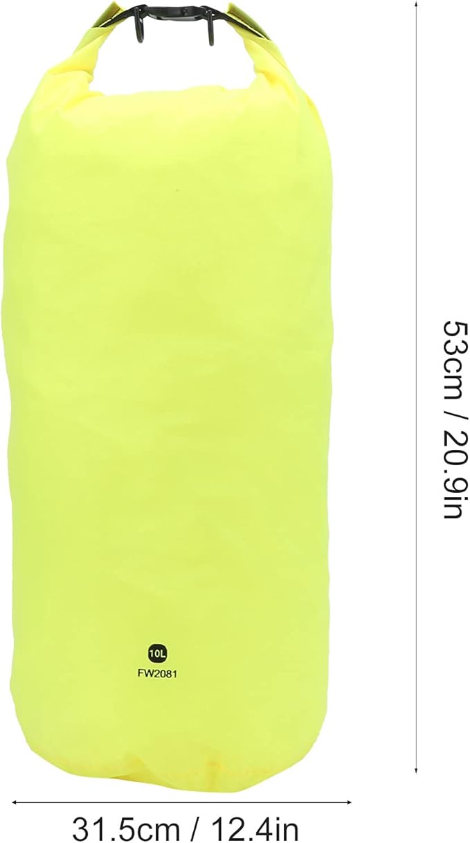 Waterproof Dry Bag Lightweight Easily Clean Sealed Storage Bag with Shoulder Strap for Outdoor Activities Hiking Camping Hiking