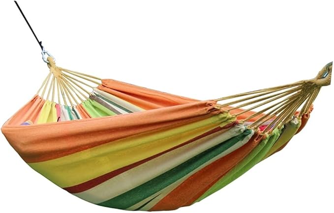 Portable Hammock Portable Hammock Canvas Travel Hammocks Swing Bed Hanging Multifunctional for Outdoor Beach Garden Backyard for Backpacking Beach