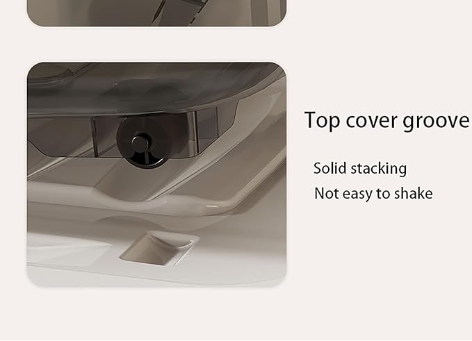 27 Quart Clear Latching Storage Box Large Plastic Lidded Storage Bin with Secure Handles Stackable Organizer Container for Home &amp Office Black