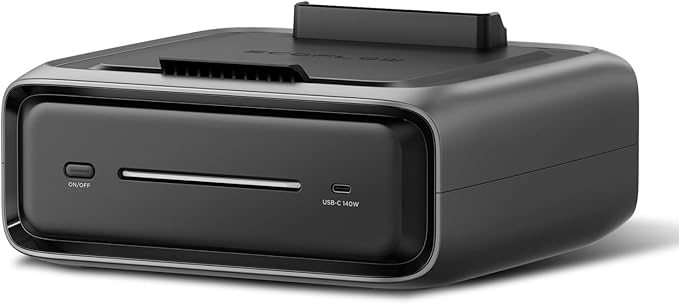 EF ECOFLOW River 3 Plus Portable Power Station Extra Battery EB300 286Wh Expansion LiFePO4 (LFP) Battery with 10-Year Lifespan Built-in 140W USB-C Port for Charging/Discharging Use Independently