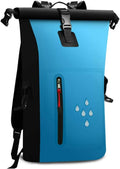 Waterproof Backpack 25L Heavy-Duty Dry Bag for Rafting Beach Hiking &amp Rainy Commute Floating with Comfort Straps