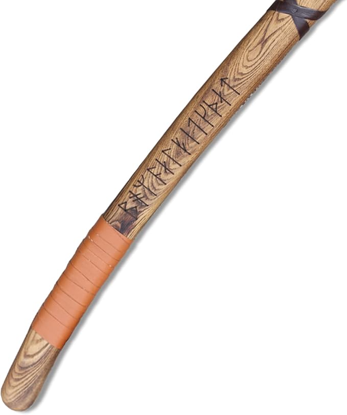 Viking Ragnar Large Axe - Historical Replica Carbon Steel Viking Axe with Handmade Leather Sheath