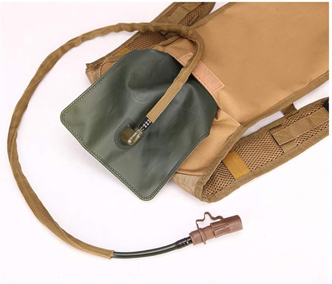 Outdoor Sports Hiking Bag Tactical Assault Combat Camouflage Tactical Molle Water Pack 2.5/3L Hydration Pack