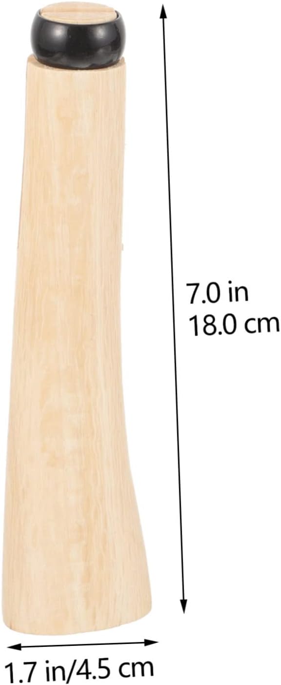 VICASKY 2set Wooden Axe Handle Replacement Durable Wood Axe Grip Comfortable Ergonomic Design for Easy Installation for Camping and Woodworking