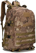 Men and Women Outdoor Camouflage Backpack Capacity Hiking and Camping Bag Multi-functional Storage Organizer 40L 3D Backpacks (A13 one size)