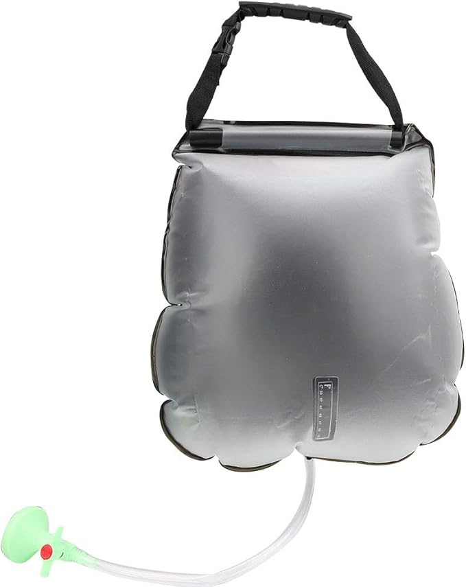 Solar Showers for Camping 31X13X6Cm Portable 20L Solar Heating Hot Water Shower Bag for Camping Hiking Beach Travel