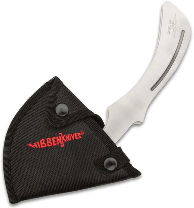 Hibben Three-Piece Master Throwing Axe Set | One-Piece 3cr13 Stainless Steel Construction | Perfectly Balanced | Length 10”