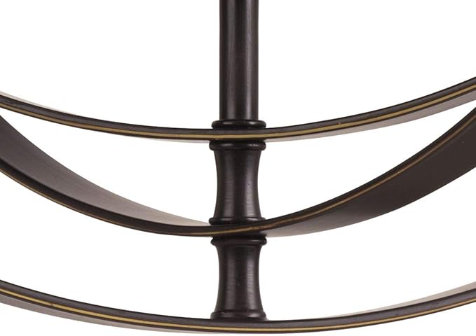 Progress Lighting Equinox Collection 4-Light Matching Glass New Traditional Sphere Pendant Light Antique Bronze