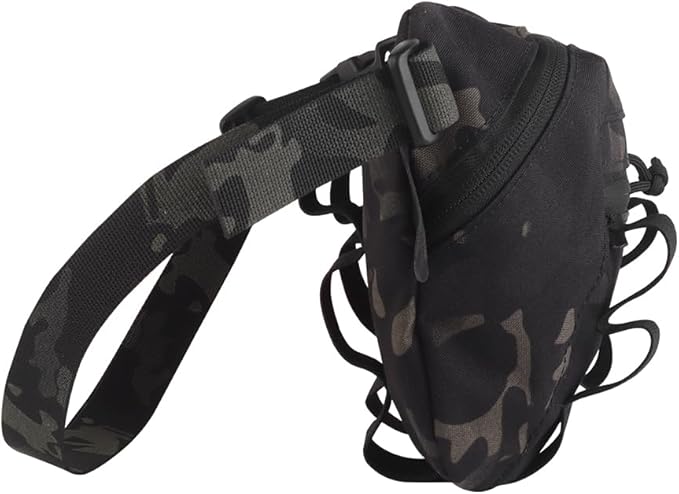Tactical Drop Pouch Fanny PackUtility EDC Large Multi-Purpose Waist Bags for Tactial Vest Chest Rig