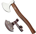 TheBoneEdge 20 Cutting Edge Polish Blade Hunting Axe Wood Handle with Sheath