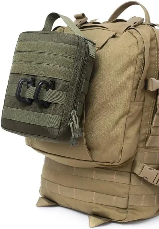 Tactical Backpack Tool Bag Utility Accessories Storage Handbag Outdoor Camping Hunting Survival Kit Medical PouchBlack