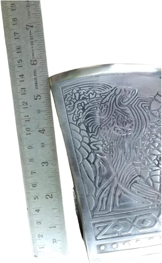 Viking Axe Blade Forged Camping Axe Blade High Carbon Steel EN 45 Sharp Blade Viking Bearded Nordic Handmade Blade Camping Axe Hatchet-Norse Axe Tomahawk Vikings Bearded Axe A01 AZHAN STEEL CRAFT