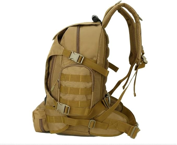 Tactical Backpack Military Molle Hiking 20-35L Outdoor Camouflage Pack Tactical Special Ops Pack Desert Camouflage