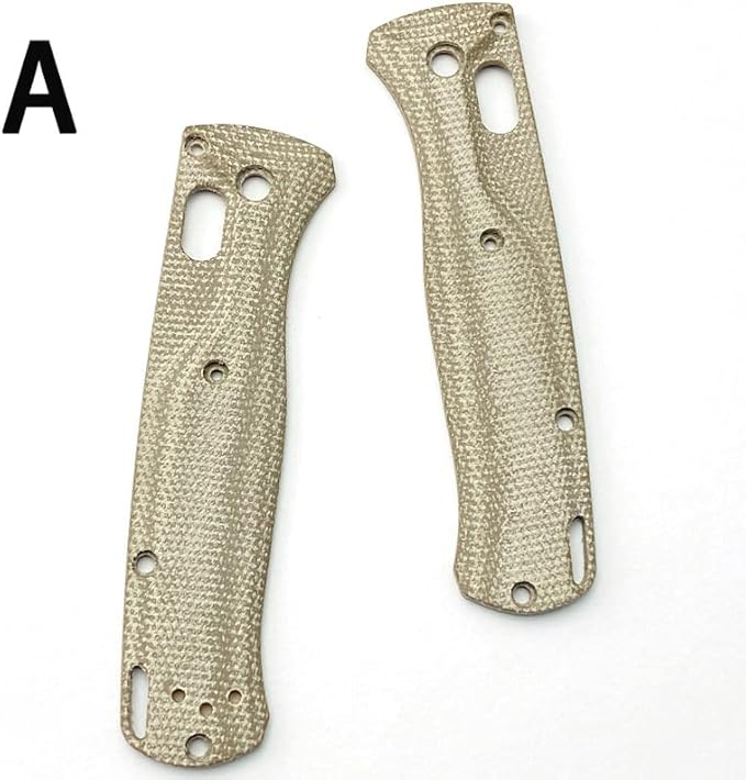 1 Pair Micarta Scales Handle Fits for Bugout 535 DIY Replacement