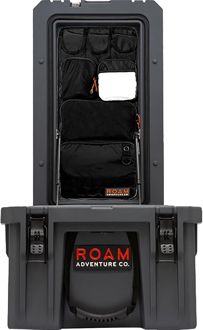 ROAM Adventure Co Rugged Case Lid Organizer Black 160L