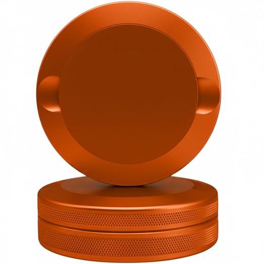Metal Tin Pouch Container with Lid – Aluminum Pocket Tin for Snus Nicotine &amp Caffeine Pouches Premium Pouch Holder Small Storage Tin Metal Container Can (Tiger Orange)