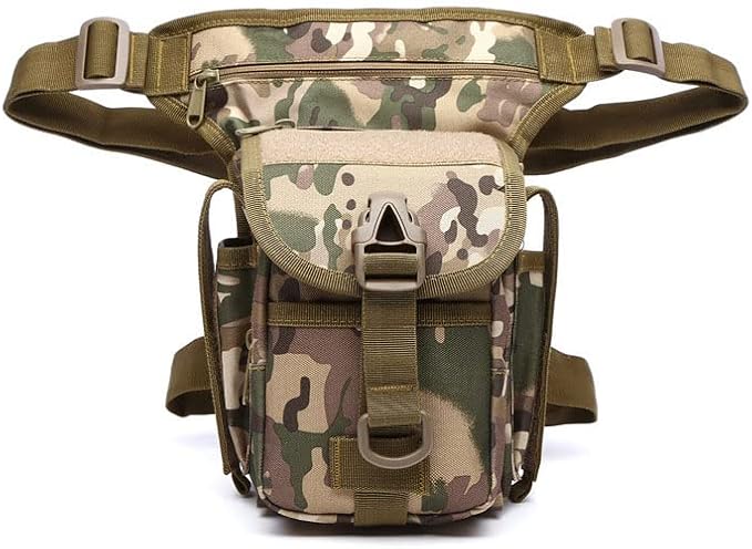 Outdoor Sports Hiking Versipack Camouflage Bag Tactical Leg Pack