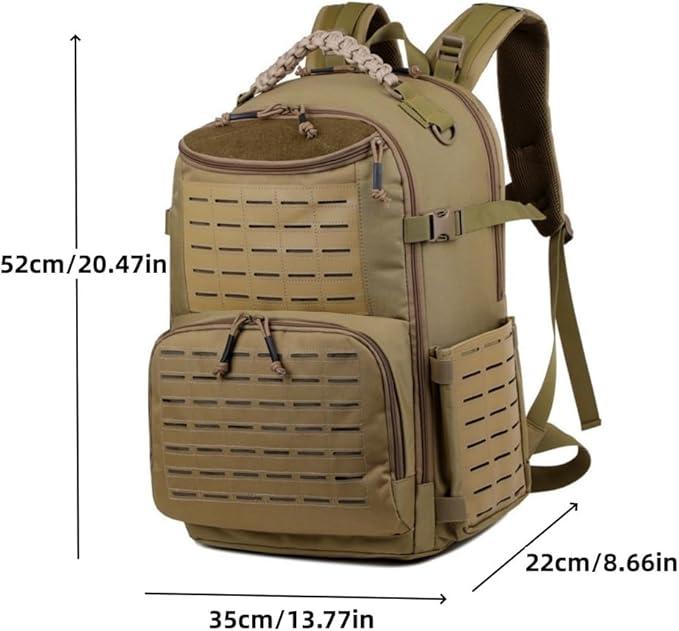 Waterproof Tactical Camouflage Backpack Large Capacity Outdoor Lightweight Mountaineering Bag