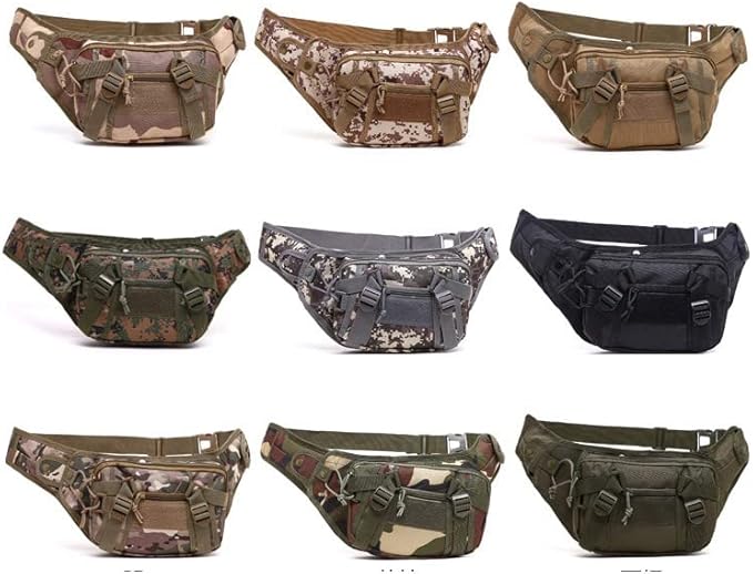 Outdoor Tactical Bag Assault Combat Waistpack Camouflage Tactical Molle Waist Pack