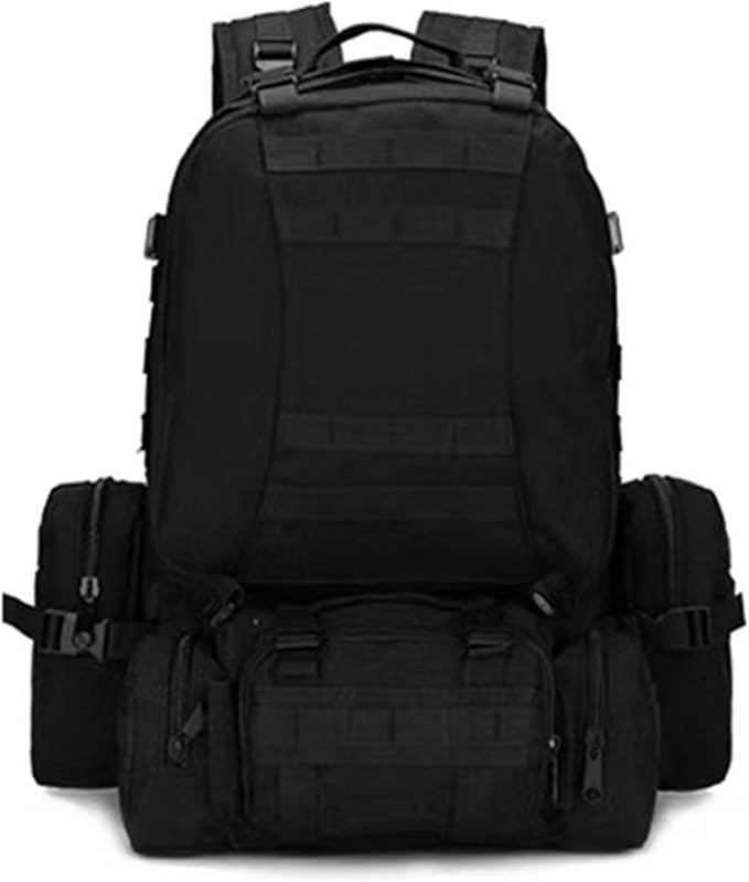 Tactical Backpack 50L Molle Daypack Men 4 in 1 Military Bag Outdoor Sport Hiking Climbing Army Camping Bags